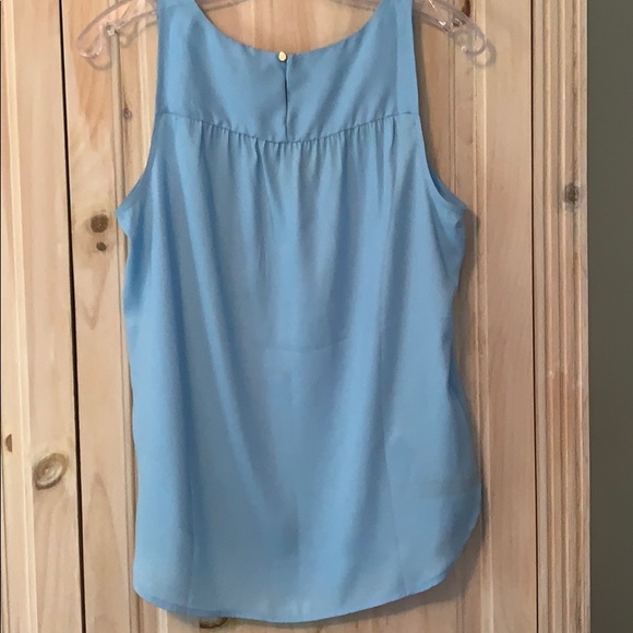 Ann Taylor light blue top - Picture 4 of 4